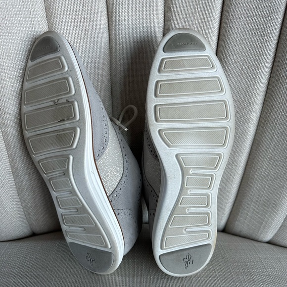 Cole Haan Gray Lunargrand Wingtip Oxfords - Size 8 - Picture 7 of 9